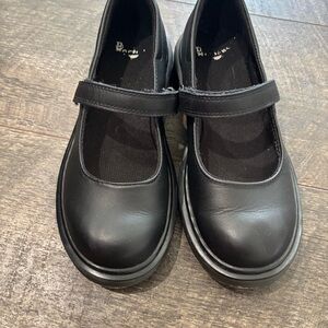 Black Dr Martens Mary Jane’s Big Kids